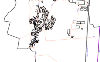 Carte infrastructures routières bruyantes