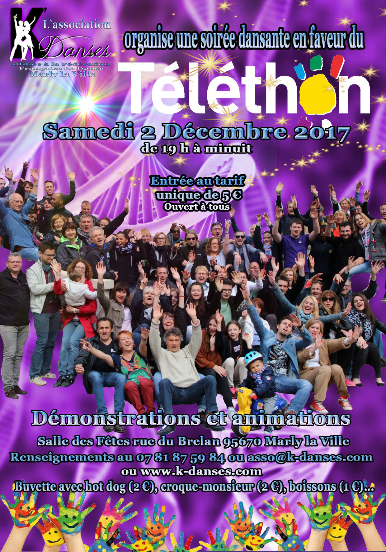 Téléthon K&rsquo;danses- Samedi 2 décembre
