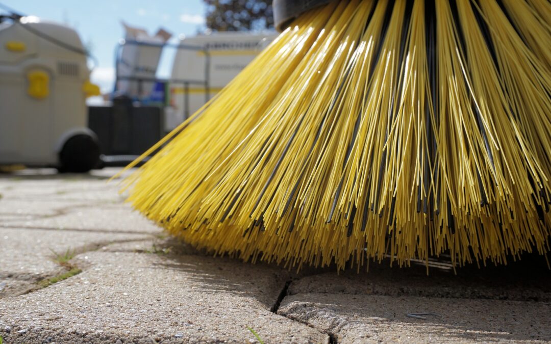 Passage de la balayeuse
