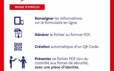Attestation de déplacement au format numérique : mode d’emploi