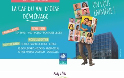 Déménagement de la CAF du Val d&rsquo;Oise