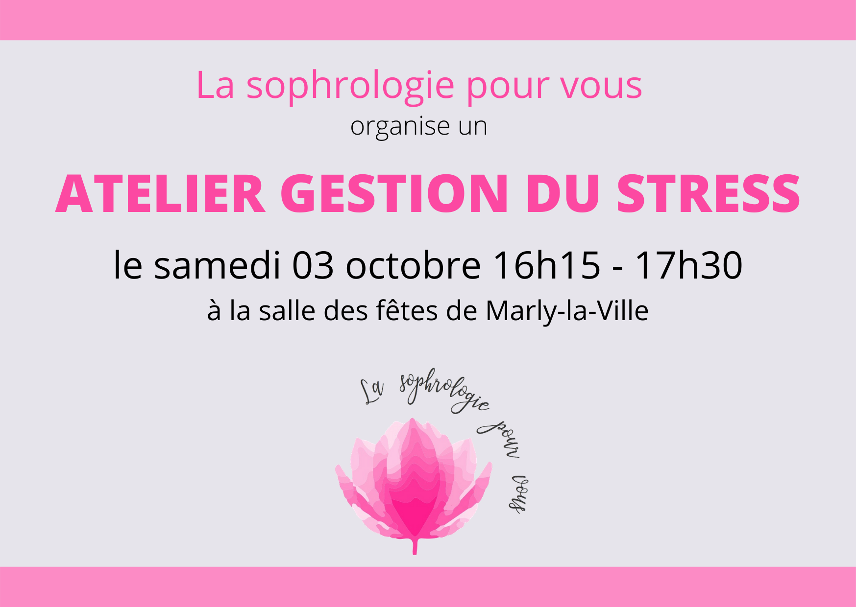 ATELIER GESTION DU STRESS