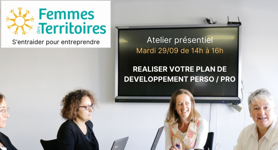 Atelier Femmes des territoires le 29 septembre à Ecouen