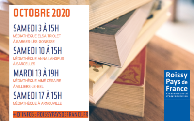 Rentrée littéraire dans les médiathèques de la CARPF