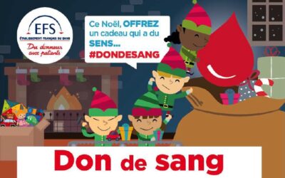 Don de sang – Jeudi 10 décembre 2020