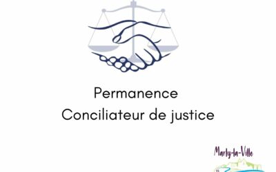 Permanence conciliateur de justice  Marly la Ville