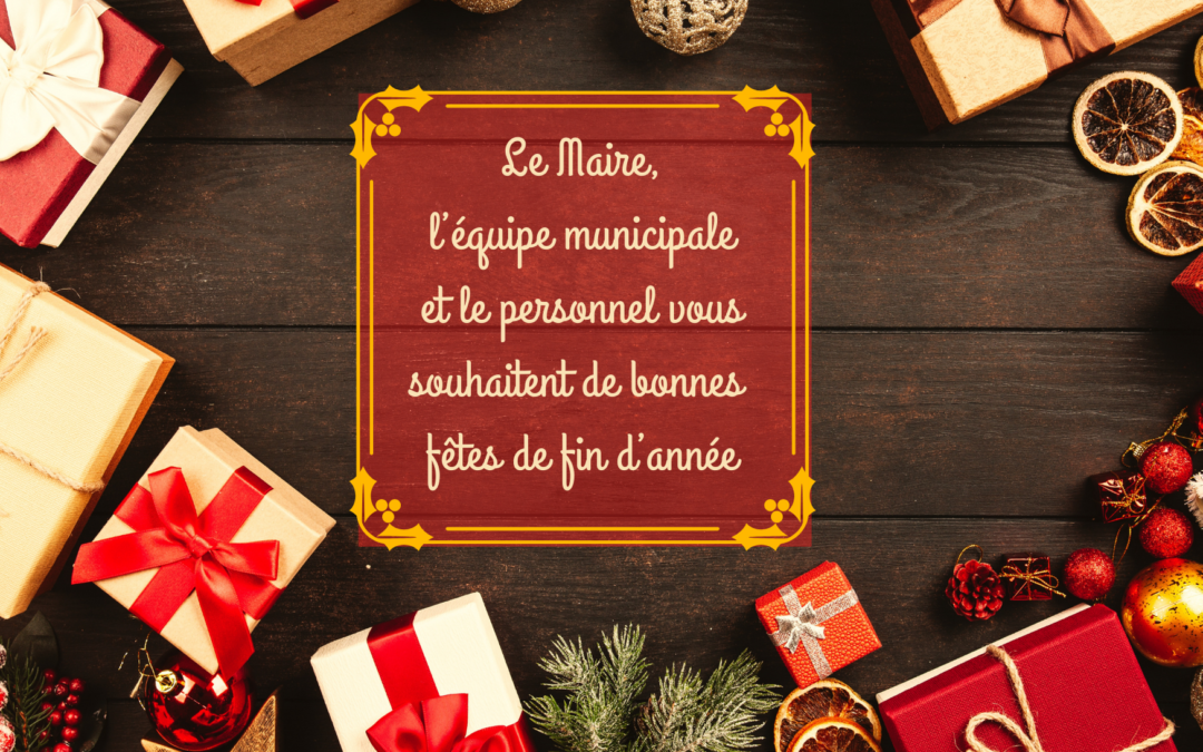 Joyeux Noël à toutes et à tous !