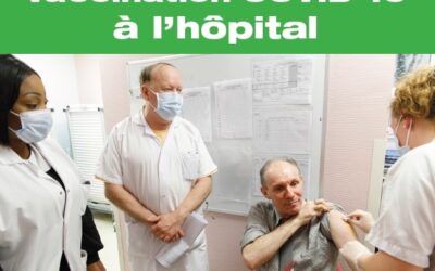 Vaccination Covid-19 au centre hospitalier de Gonesse