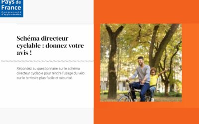 Schéma directeur cyclable : donnez votre avis !