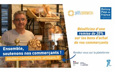 Opération bon d’achat pour les commerces de proximité – Roissy Pays de France