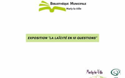Exposition “LA LAÏCITÉ EN 10 QUESTIONS” – Bibliothèque