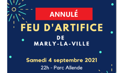 4 septembre 2021 – Feu d&rsquo;artifice annulé