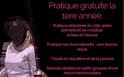 Escrime & Cancer du sein