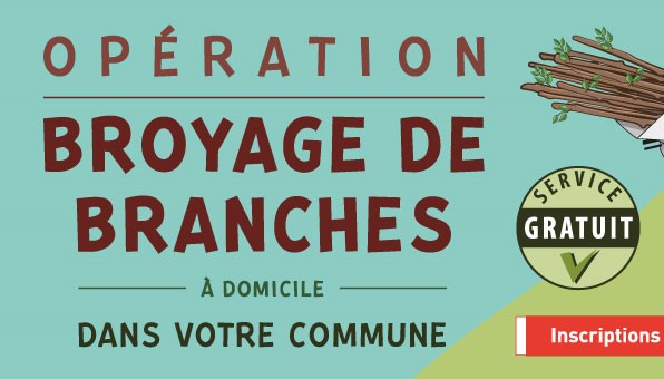 Opération broyage de branches à Marly-la-Ville
