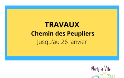 Travaux – Chemin des Peupliers