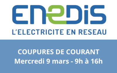 Coupures de courant – 9 mars 2022