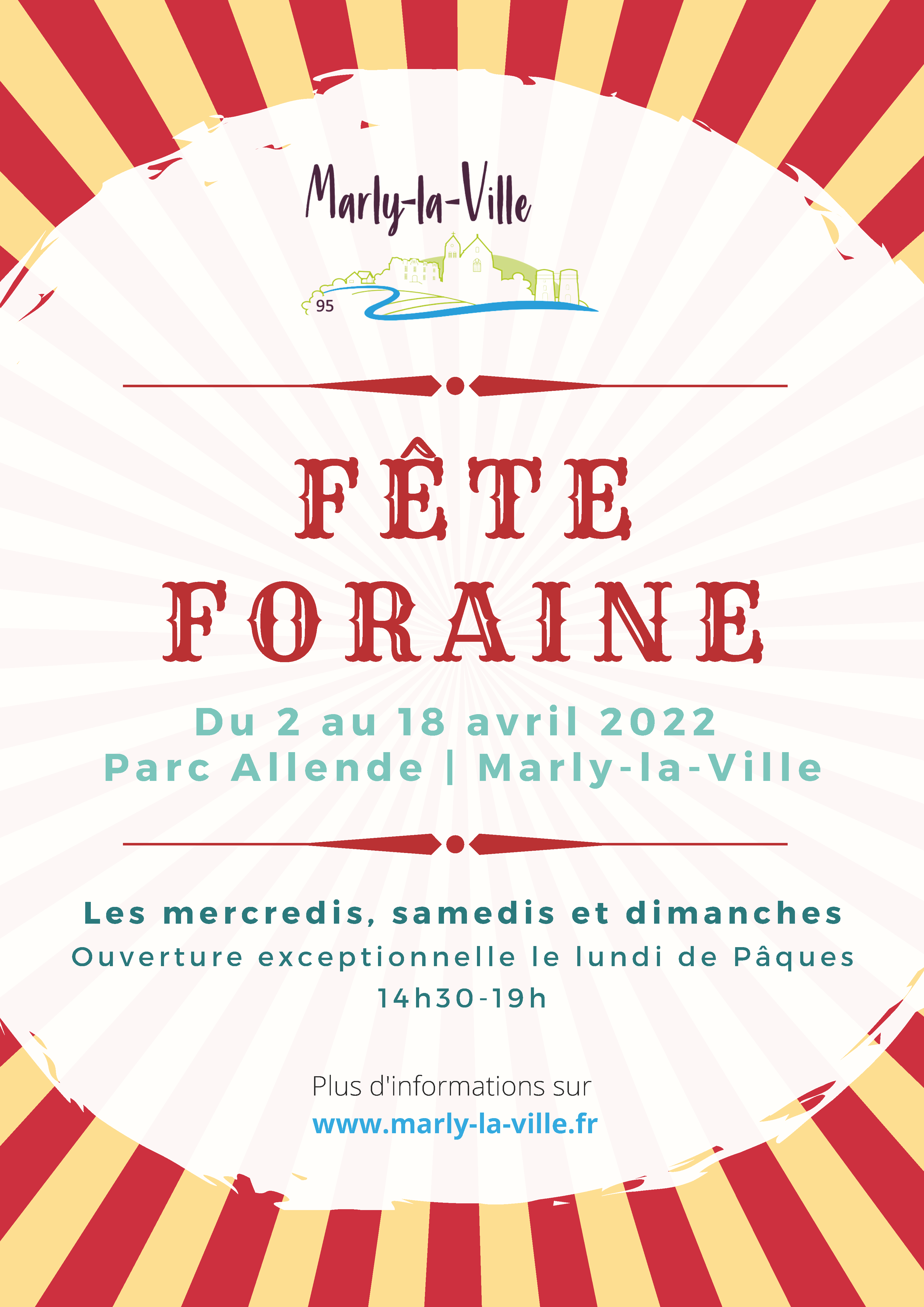 Affiche – Fête foraine 2022
