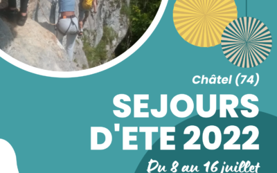 Séjours d&rsquo;été 2022 : inscrivez-vous !
