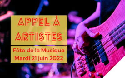 Appel à artistes : participez à la Fête de la Musique !
