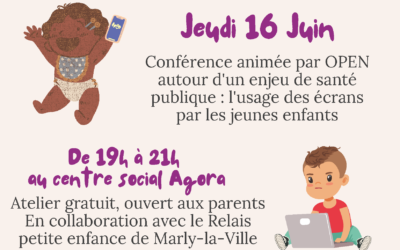 Conférence « Les jeunes enfants et les écrans »