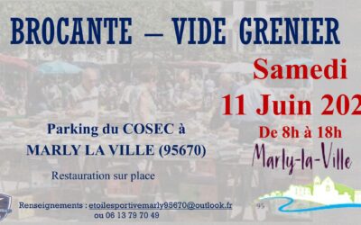 Brocante – vide-grenier de l&rsquo;E.S.M. Etoile Sportive de Marly