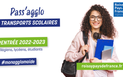 Bénéficiez du Pass’ agglo Transports scolaires de Roissy Pays de France
