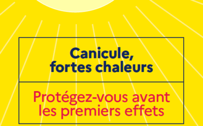 Canicule : protégez-vous !