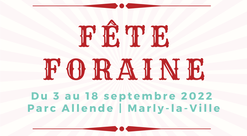 La Fête foraine est de retour à Marly-la-Ville