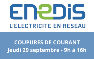 Coupures de courant pour travaux