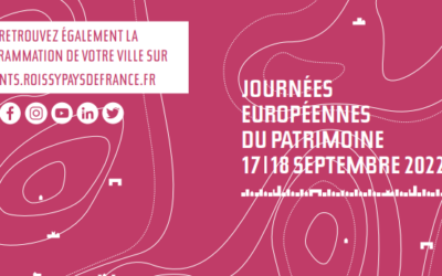 Participez aux Journées européennes du Patrimoine sur le territoire de Roissy Pays de France !