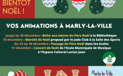 C’est bientôt Noël ! Vos animations à Marly-la-Ville