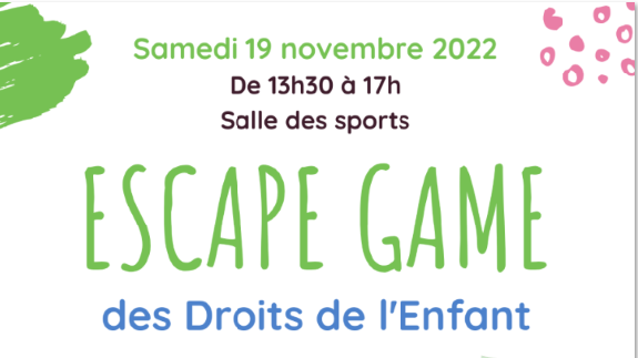 Escape Game – Droits de l&rsquo;Enfant