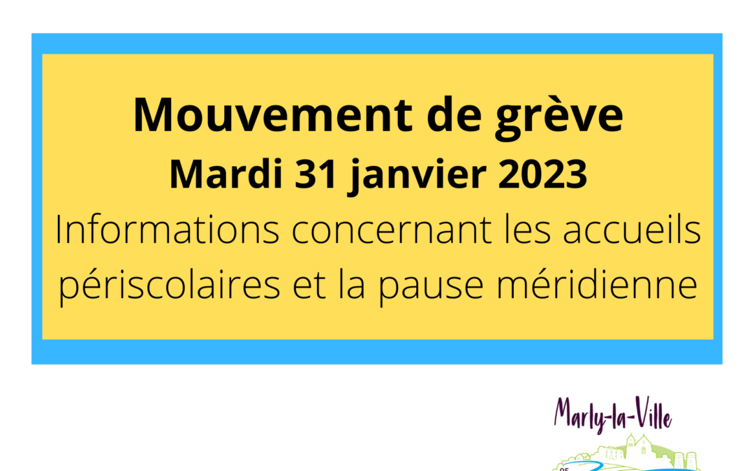 Mouvement de grève le 31 janvier