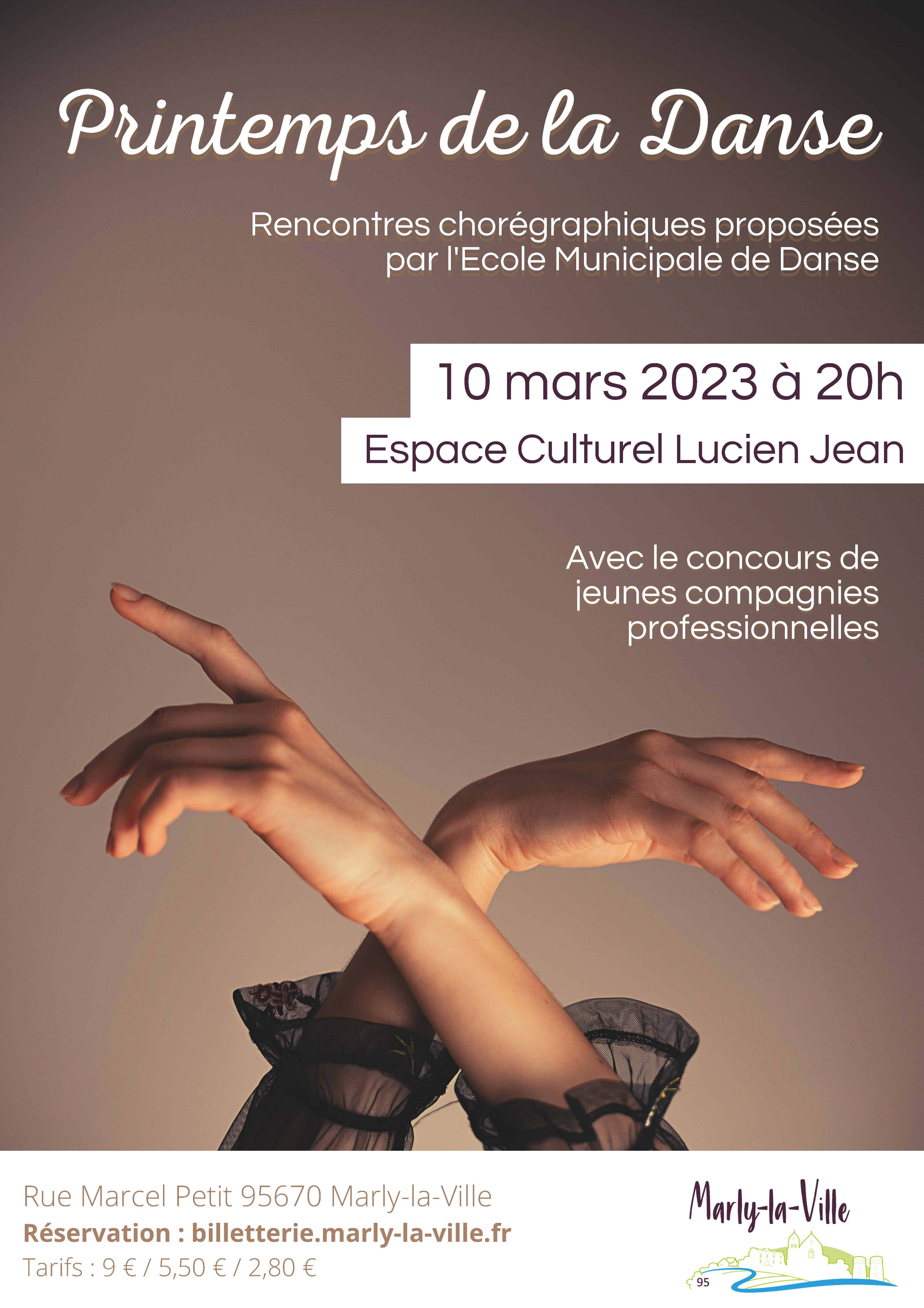 Affiche – Printemps de la Danse 2023