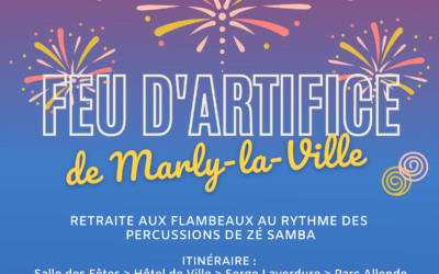 Retraite aux flambeaux et feu d&rsquo;artifice, le samedi 9 septembre