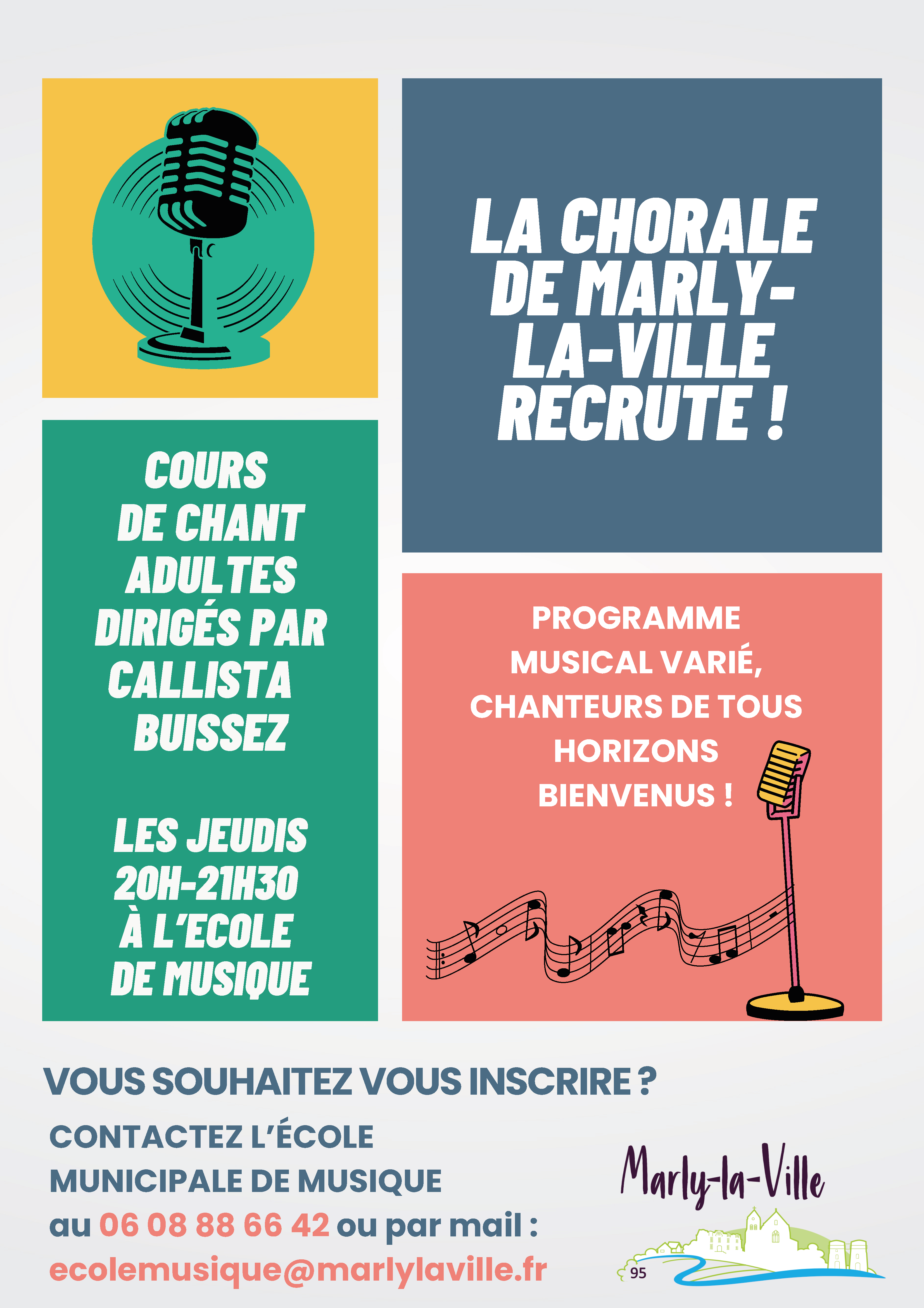 La chorale de Marly-la-Ville recrute