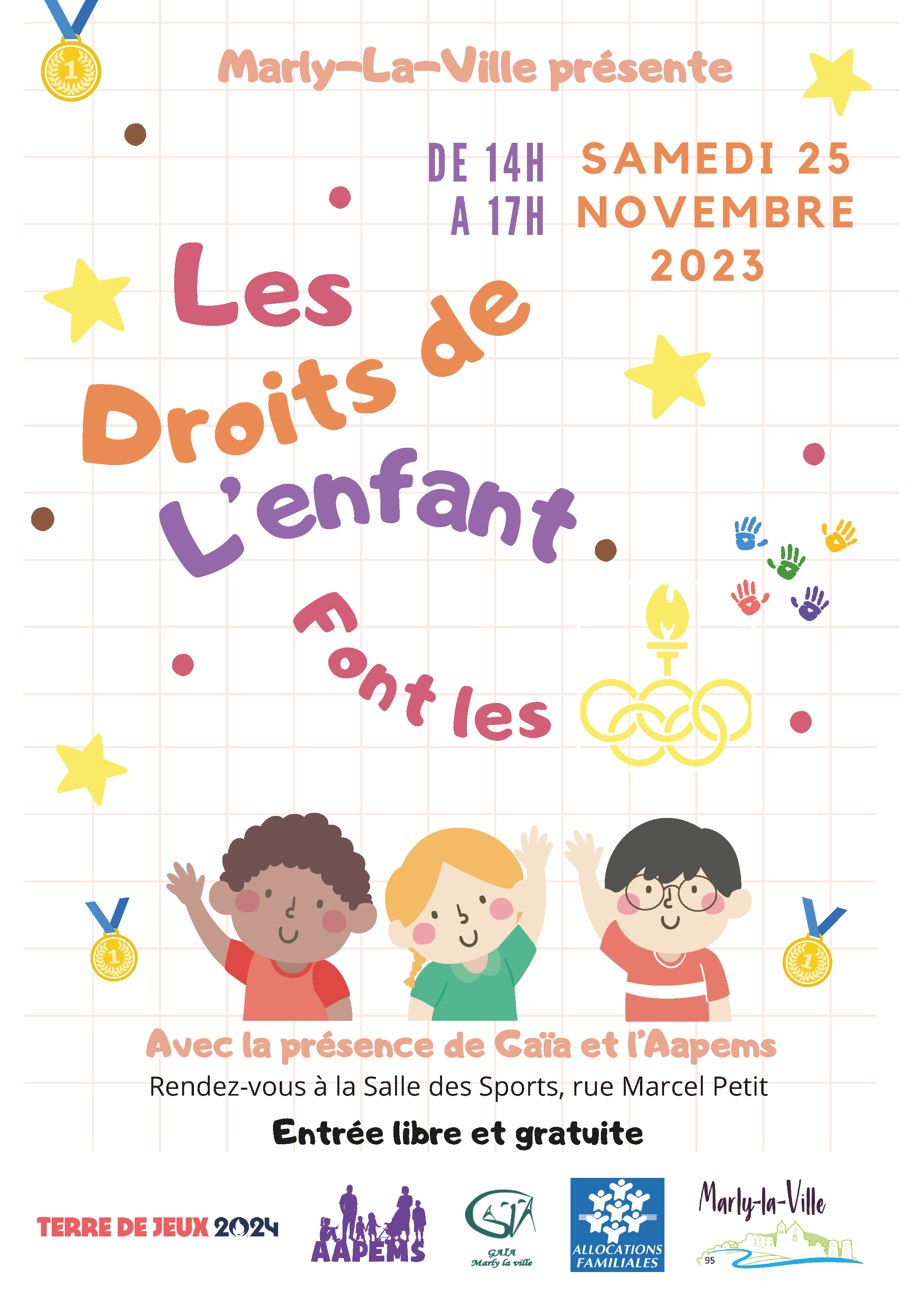Affiche Droits de l’Enfant 2023