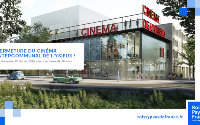 Fermeture temporaire du cinéma intercommunal de l’Ysieux à Fosses