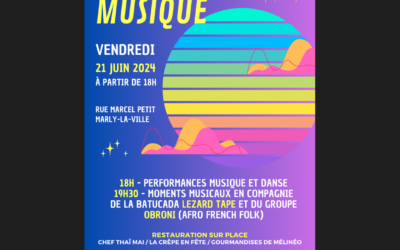 Fête de la Musique, le 21 juin face à l&rsquo;Espace Culturel Lucien Jean