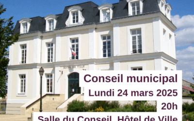 Conseil municipal du 24 mars 2025